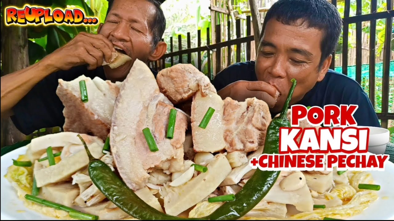 PORK KANSI NA MAY CHINESE PECHAY [reupload]