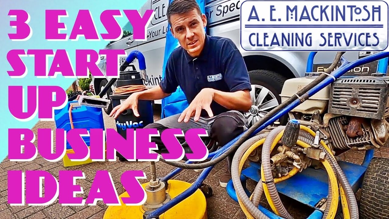 3 Easy Start Up Business Ideas - Exterior Cleaning