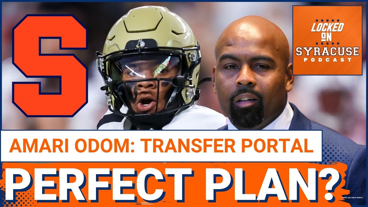 PORTAL CHATTER: Syracuse Football Pursuing Amari Odom | Why Odom could be the PERFECT Backup QB