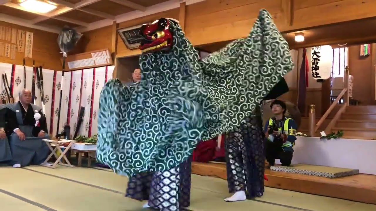 2018年５月３日大雷神社大祭宮仲