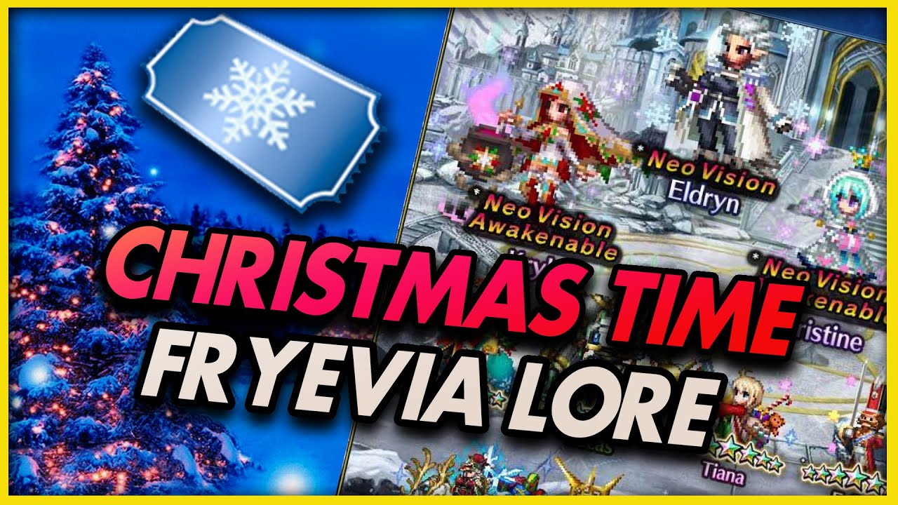 BIG TIME HOLIDAY SUMMONS ARE BACK! Eldryn Fryevia's Teacher?! - [FFBE] Final Fantasy Brave Exvius