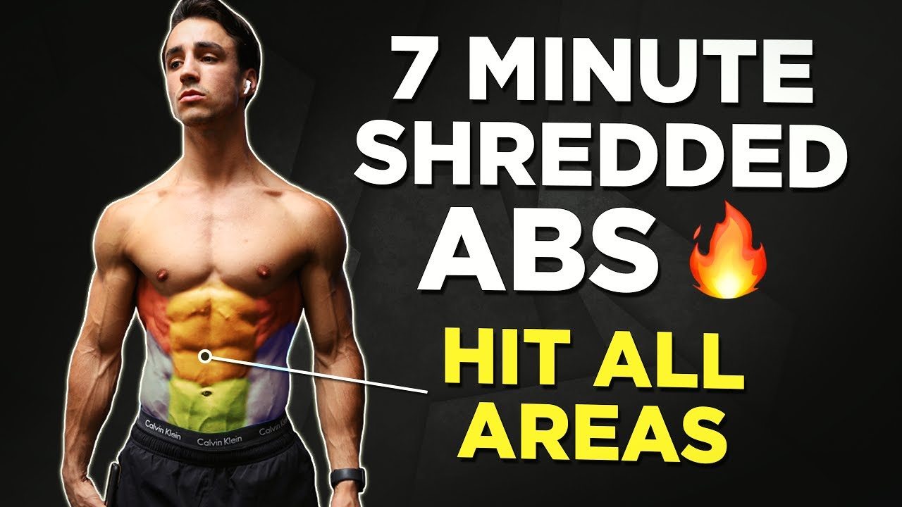 7 Minute SHREDDED ABS (NO EQUIPMENT ABS in 7 Days!)