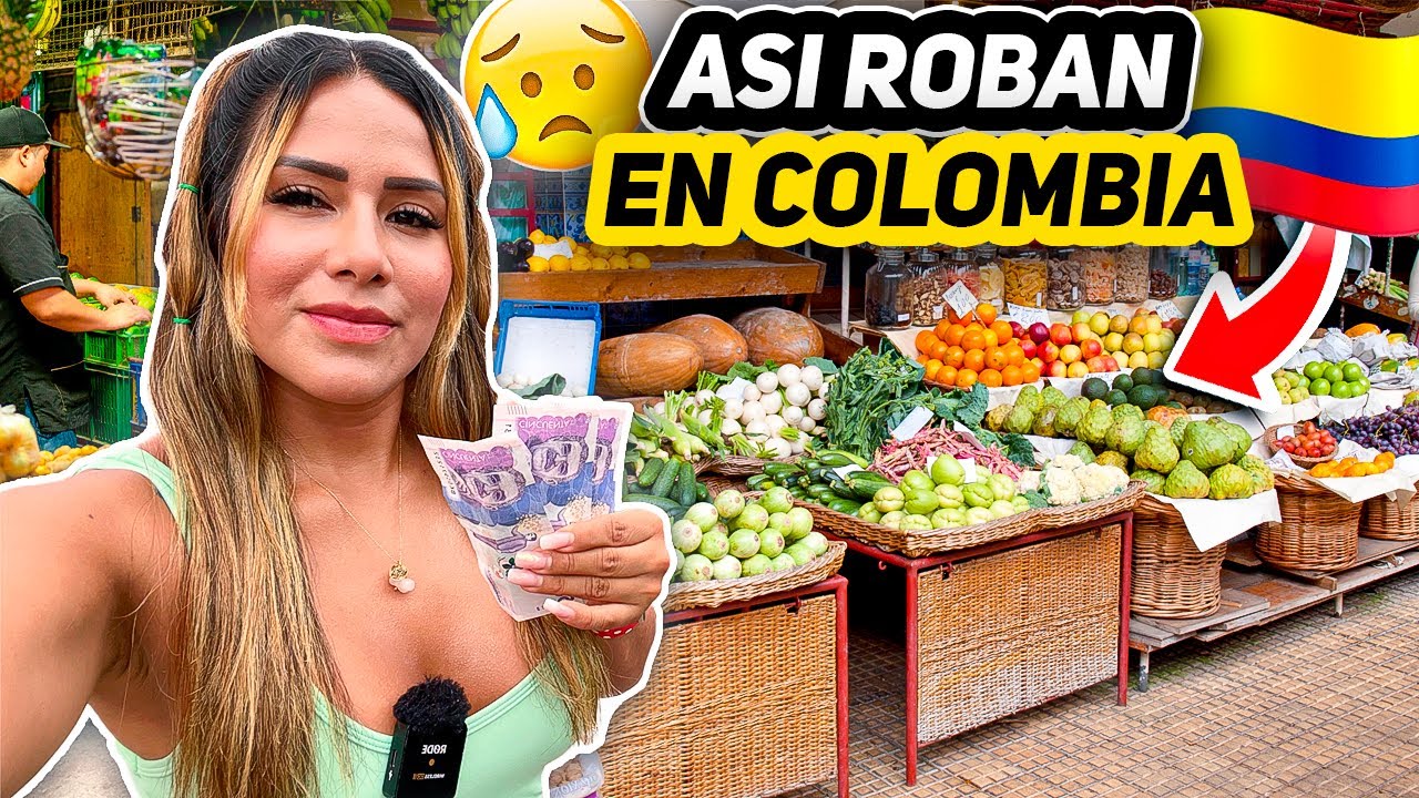 Lo que 50 D&oacute;lares pueden COMPRAR en un MERCADO en COLOMBIA 🇨🇴 🤔💵✅