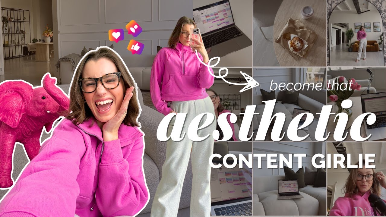 das Geheimnis f&uuml;r EINFACHE und &auml;sthetische Instagram-Inhalte 👩&zwj;💻👑