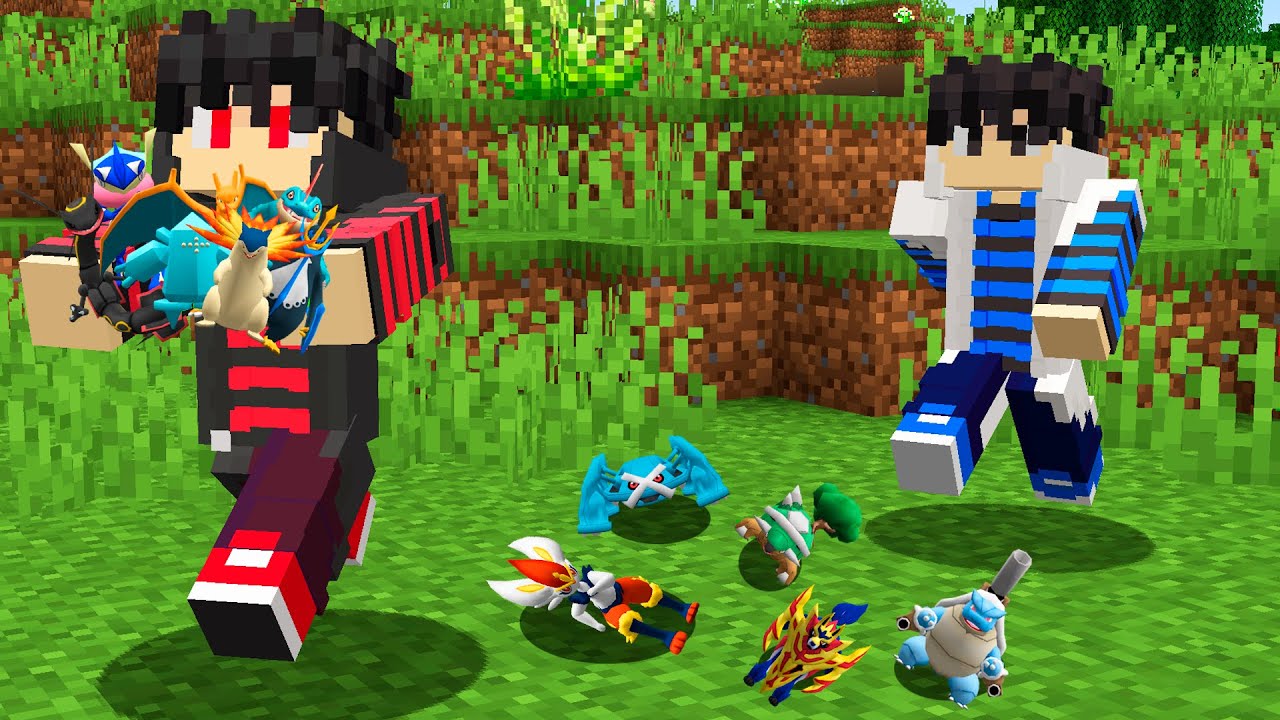 Meu Inimigo ROUBOU meus Pokémons no Minecraft Pixelmon!