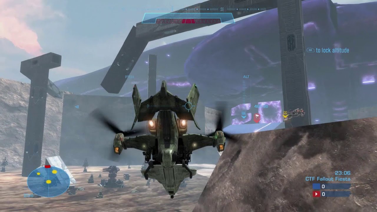 Playing Halo Reach Extinction but on a different map this time