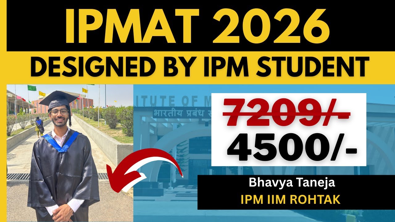 Best and the most affordable IPMAT Course ! | Bhavya Taneja IPM IIM Rohtak | www.myprepway.in