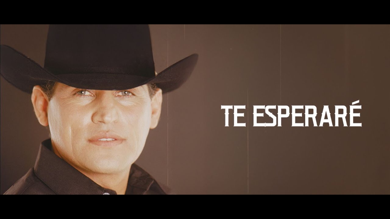 Pancho Barraza - Te Esperar&eacute; (Letra Oficial)