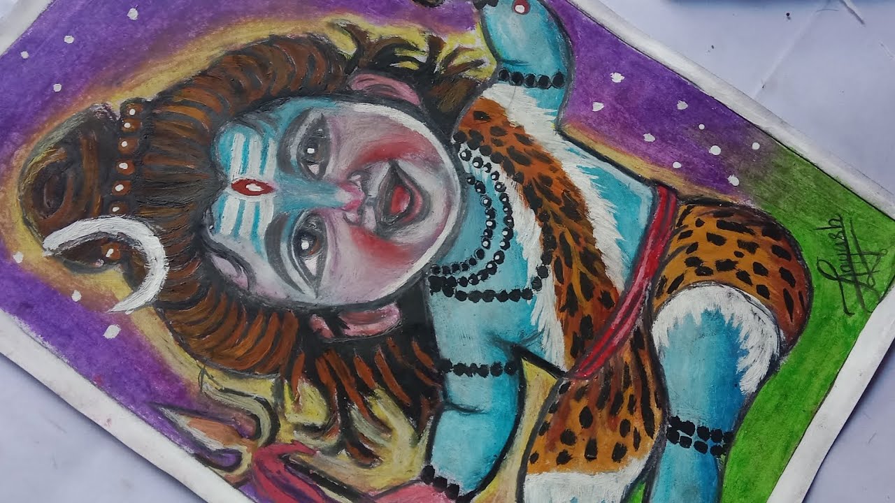 Mahashivratri special how to draw Bholenath ji 😁❤️💖