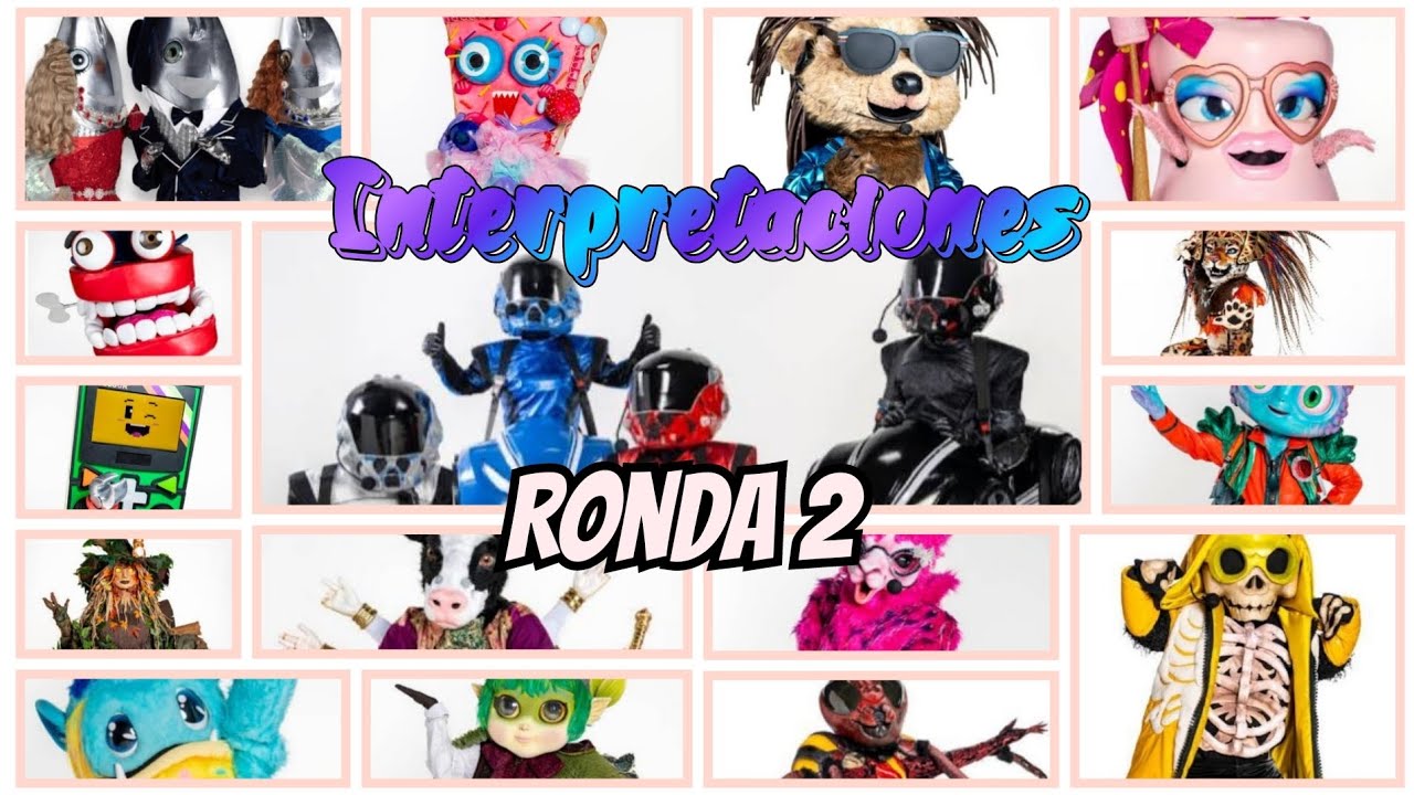 Todas las presentaciones de la Ronda 2 de Quien es la mascara Quinta temporada