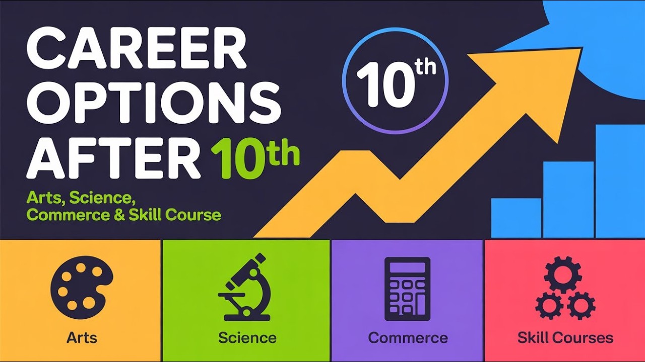 Career Options After 10th | Arts, Science, Commerce & Skill Courses | Dropoutstudentabhi