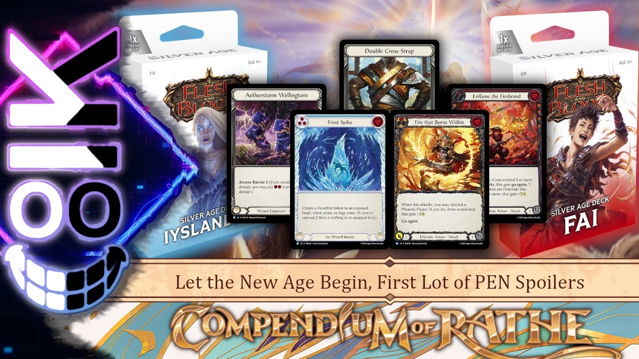 Spoiler Time with Fai & Iyslander's Icy Hot Cards; Compendium of Rathe (PEN) | Flesh and Blood TCG