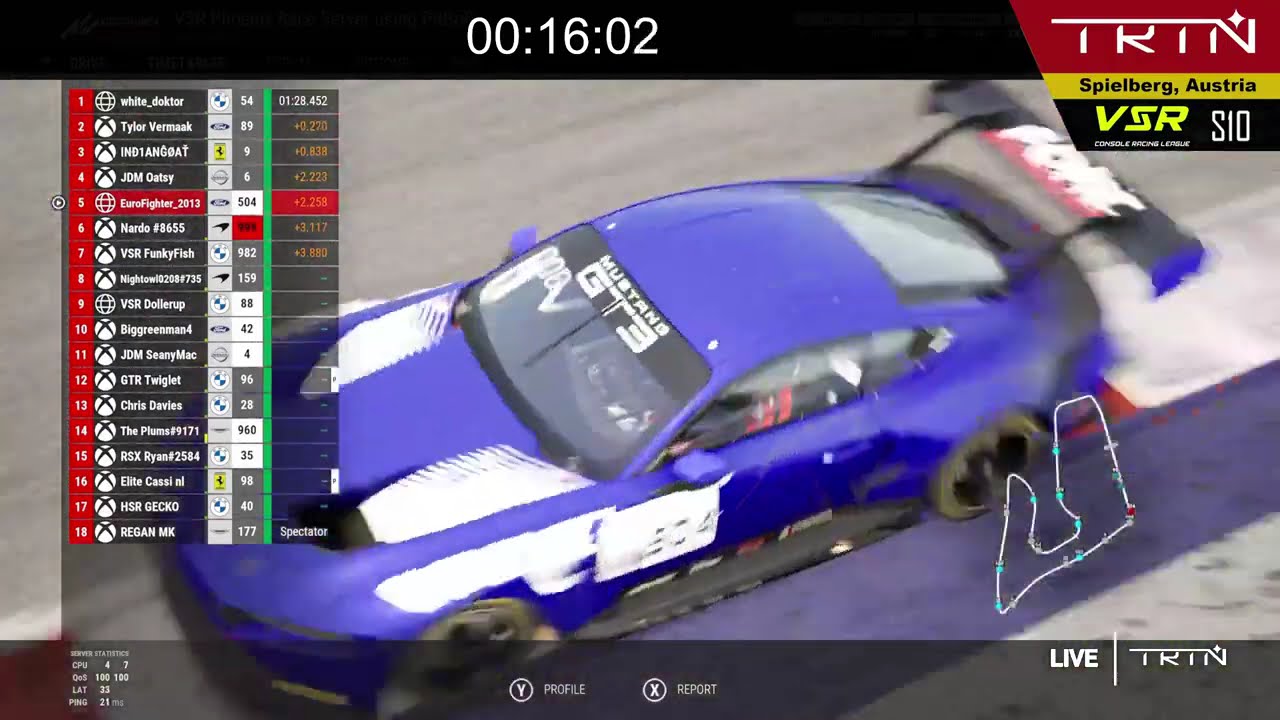 VSR Phoenix Season 10 Round 8 - Red Bull Ring Sprint
