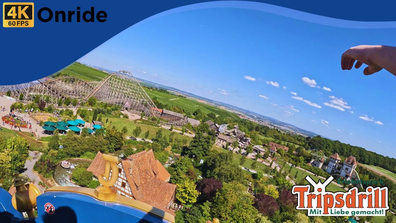 Karacho on-ride POV [4K 60fps] Tripsdrill 2025