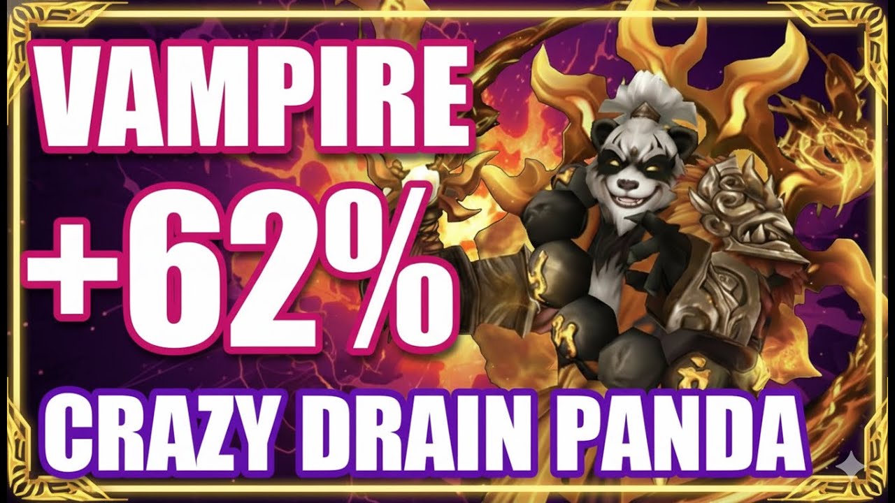 Insane VAMP+62%, Crazy Drain Feng Yan Debut😱😱😱【Summoners War RTA】