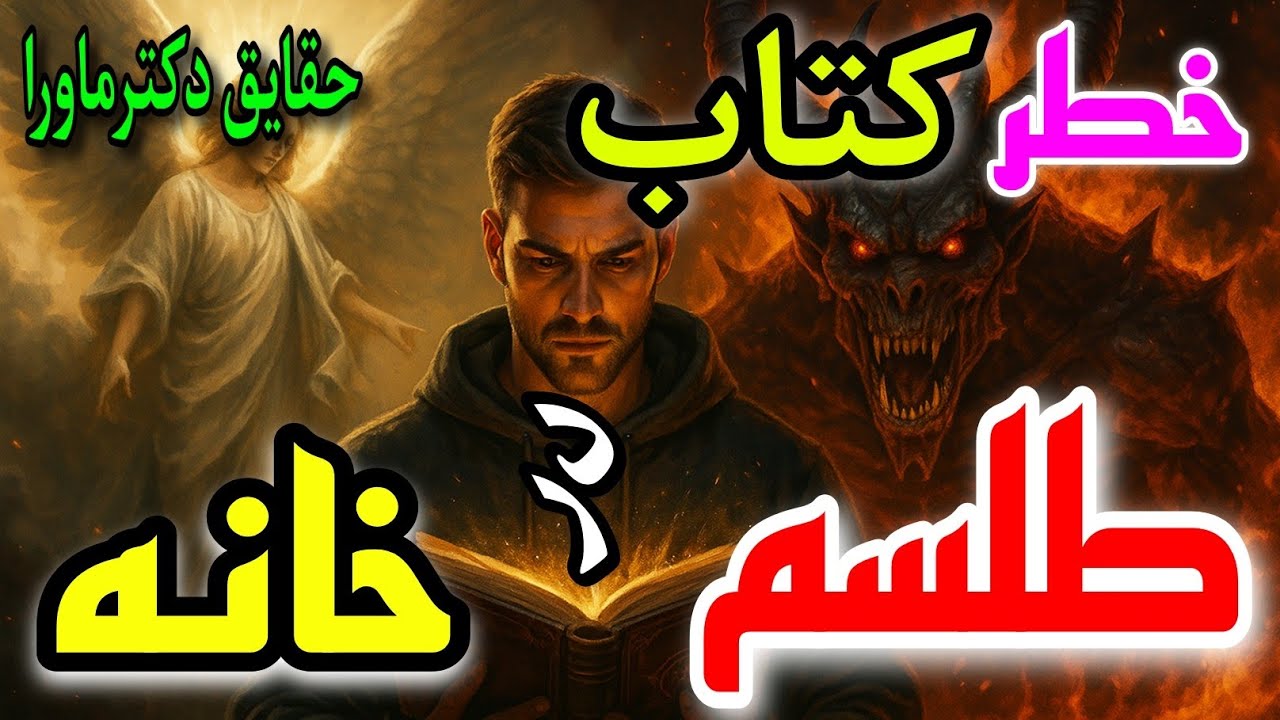 ⛔درخانه کتاب طلسم وعلوم غریبه داری؟،❌حتما ببین تا دچارمشکل نشی؟،☠️✅همچنان منتظر شیخ کاوه بیسوادهستیم