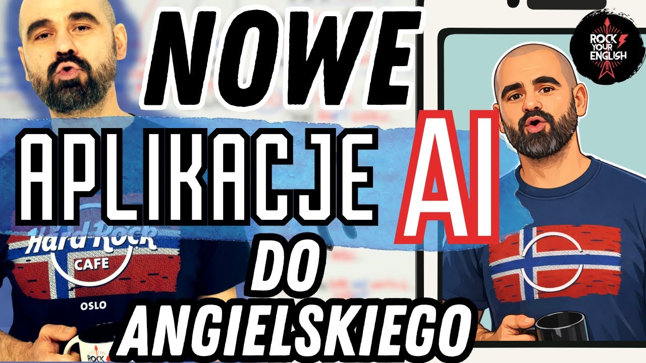 Nowe APLIKACJE AI do nauki angielskiego | ROCK YOUR ENGLISH odc. 310