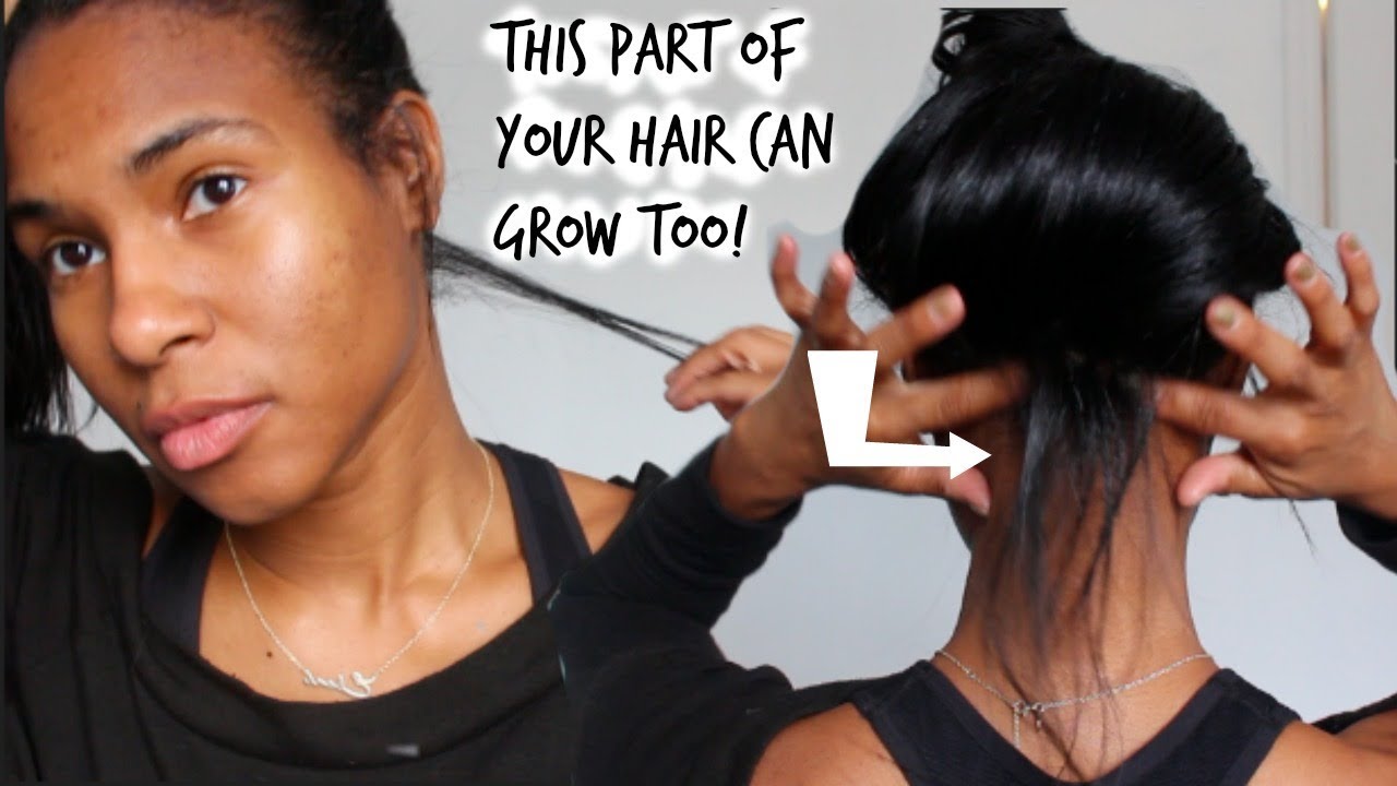 OUR FULL SPECIFIC EDGES AND NAPE AREA HAIR GROWTH ROUTINE