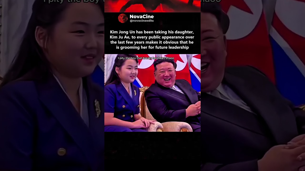 Kim Jong Un seen with His Daughter Kim Ju Ae at public appearances as the future of north Korea