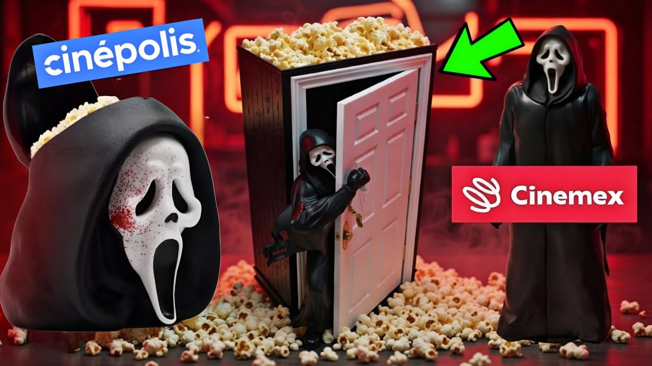 Todas las PALOMERAS Scream 7 de CINEMEX y CINÉPOLIS!