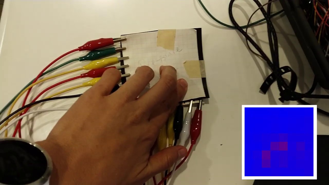 8X8 Pressure Sensor Demo