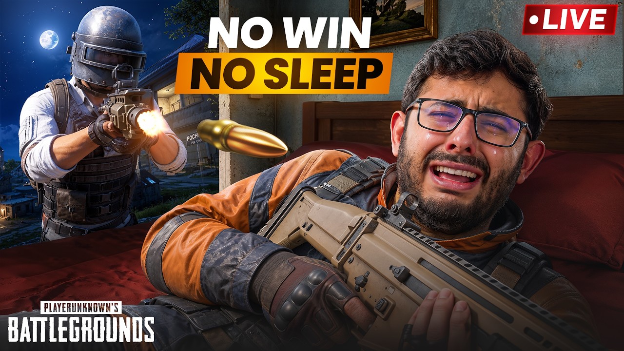 NO SLEEP UNTIL CHICKEN DINNER | NO PROMOTIONS