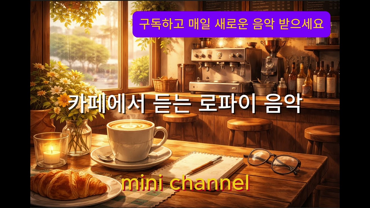 카페에서 듣는 로파이 힙합 ☕🎧 Café Lo-fi Hip Hop for Study & Chill
