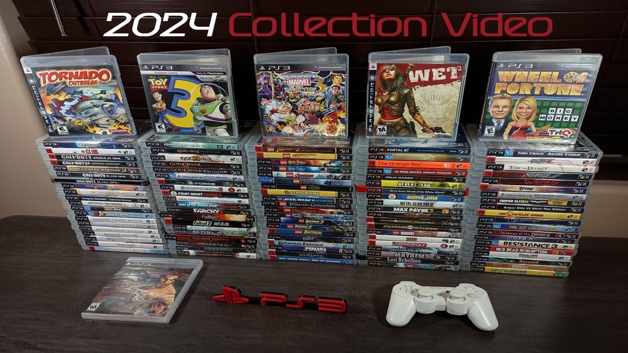 PS3 Collection Video 2024 105 total games!!