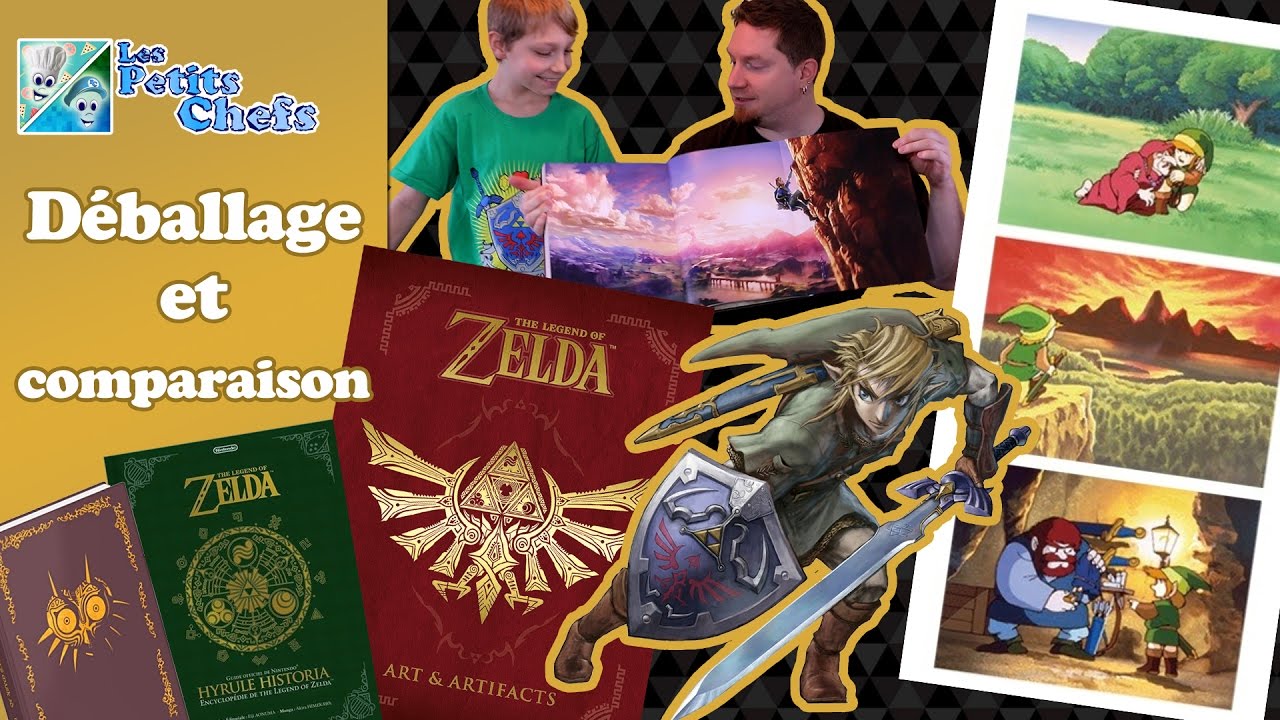 Zelda Art and Artifact - Déballage, comparaison et présentation.