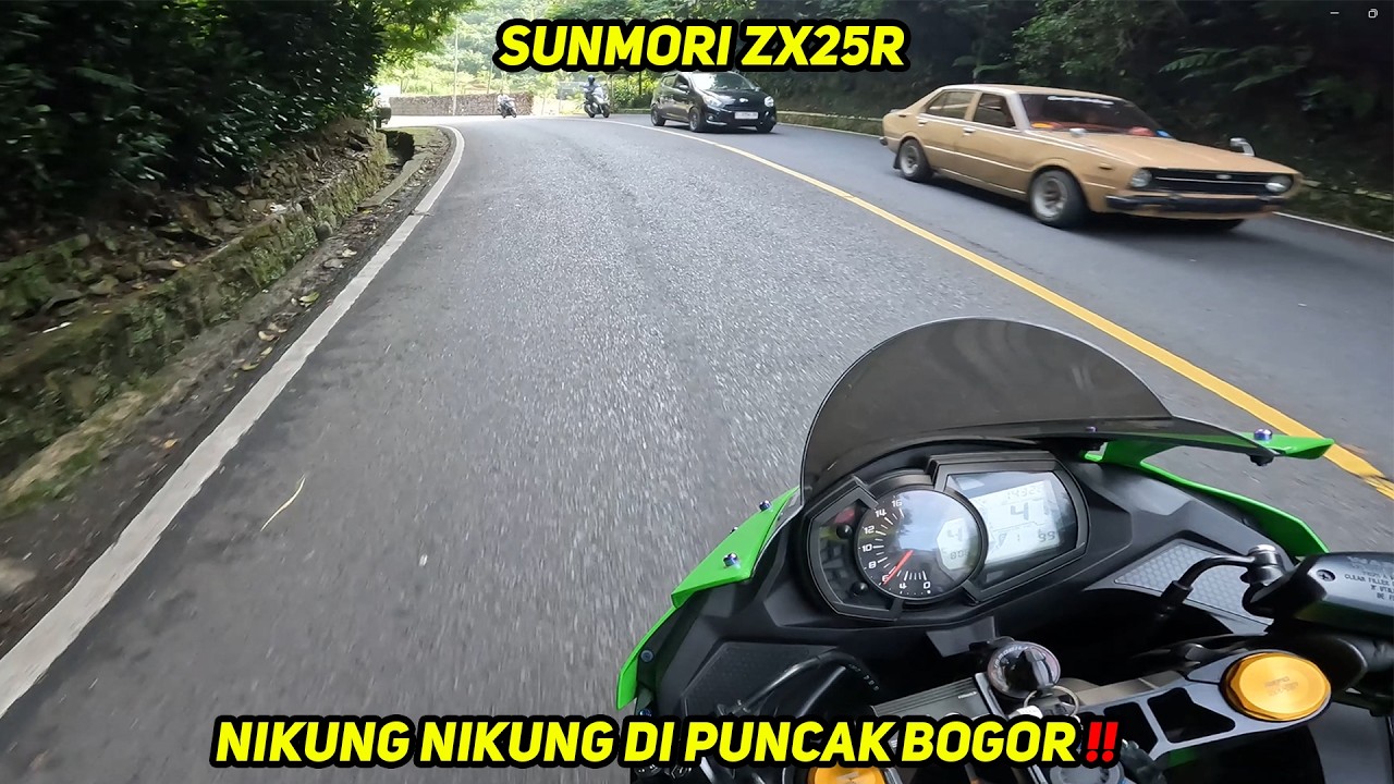 SUNMORI ZX25R, NIKUNG NIKUNG DI PUNCAK BOGOR‼️