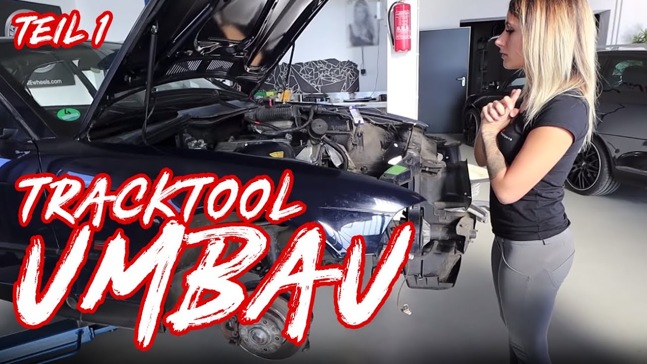 BMW E36 328i TrackTool Umbau TEIL 1 | Lisa Yasmin