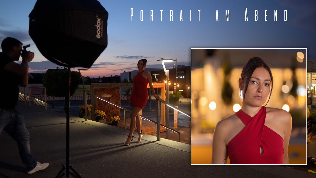 Der Trick bei TTL 😱 Glamor Portraits am Abend mit Aufsteckblitz HOW I GOT THE SHOT