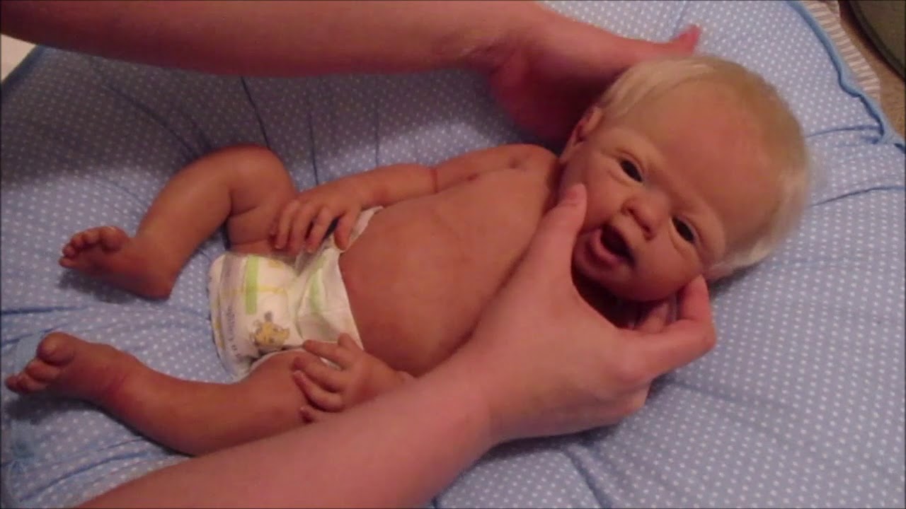 *SOLD* Full Body Silicone Baby Boy - Alexie by Elena Westbrook