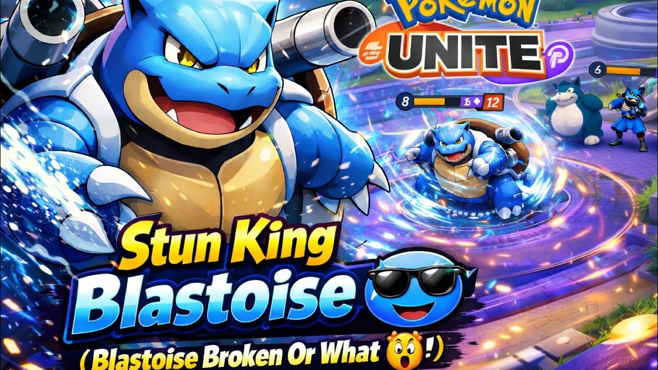 Pokemon unite gameplay with stun king 👑 | 