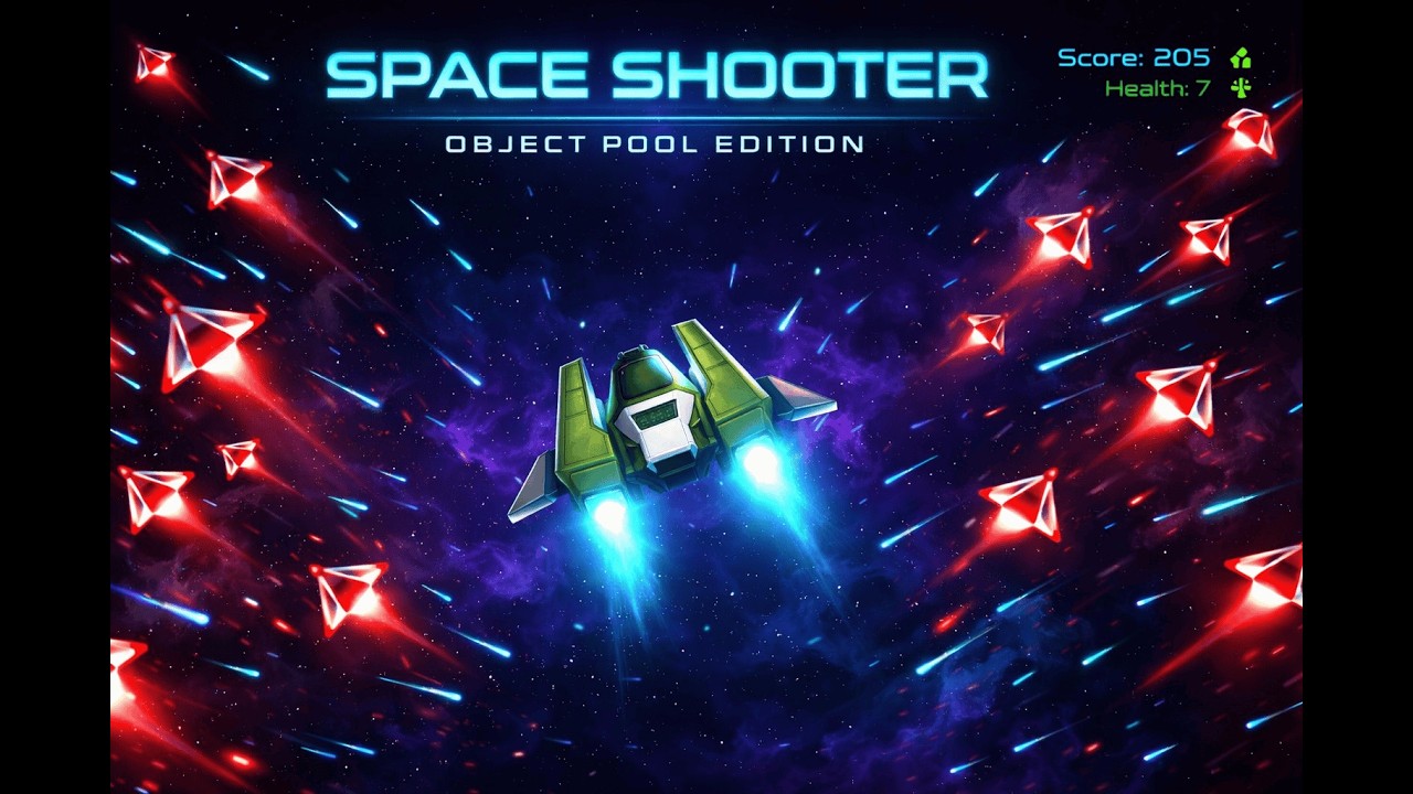 Space Shooter (Object Pool)