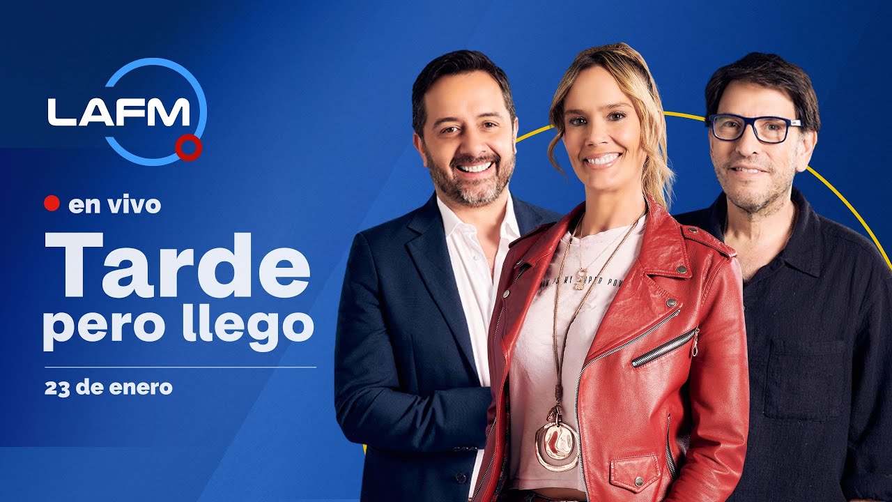 🔴 EN VIVO | Tarde, pero llego - 23 de enero 2026