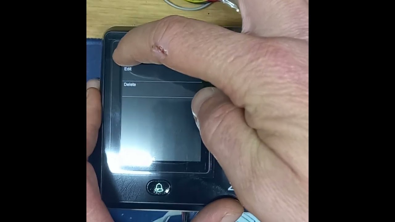 Adding Users via ZK Access then adding fingerprints on the device and sync back to software