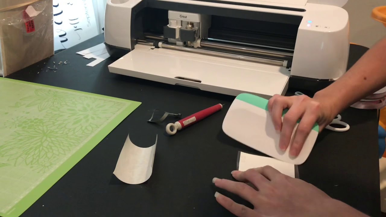 Reverse Weeding Small and Thin Fonts with Adhesive Vinyl Cut with Your Cricut