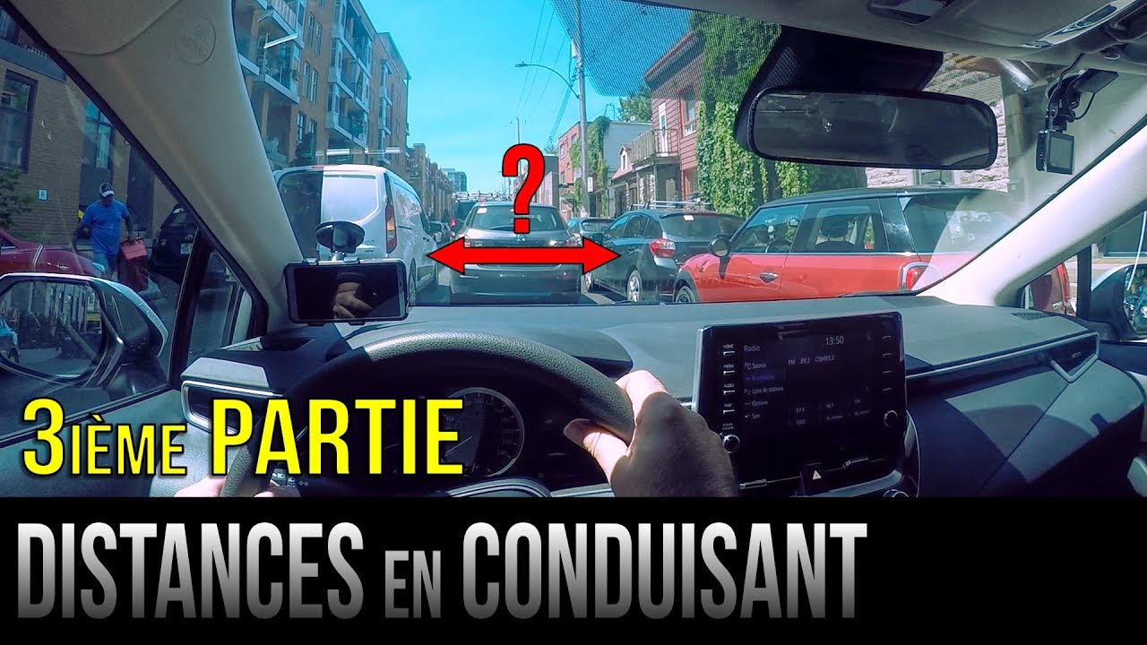 Distances sécuritaires en conduisant - 3ème partie