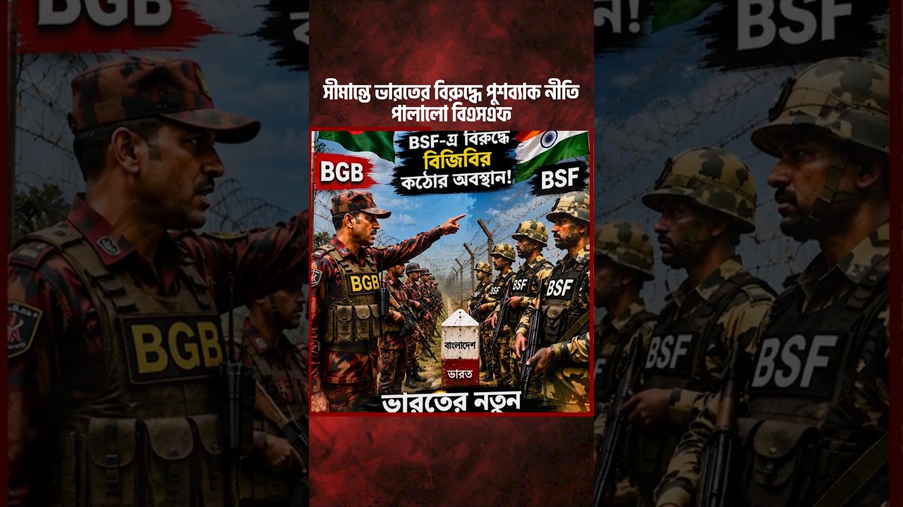 সীমান্তে ভারতের বিরুদ্ধে পুশব্যাক নীতি, পালালো বিএসএফ | Storyline of Time | #border #bdvsind #bgb