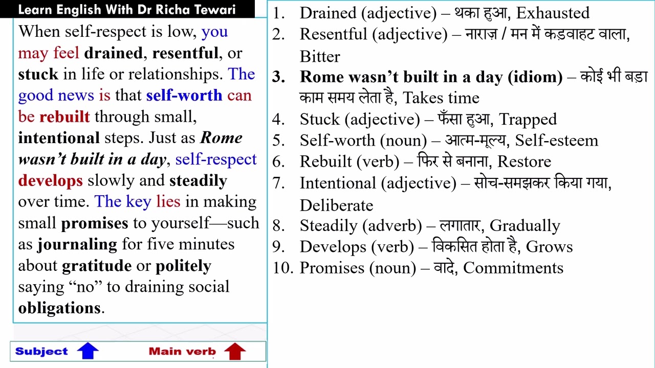 अख़बार पढ़कर अंग्रेजी सीखें | The Times of India Editorial Reading | Learn New English Words