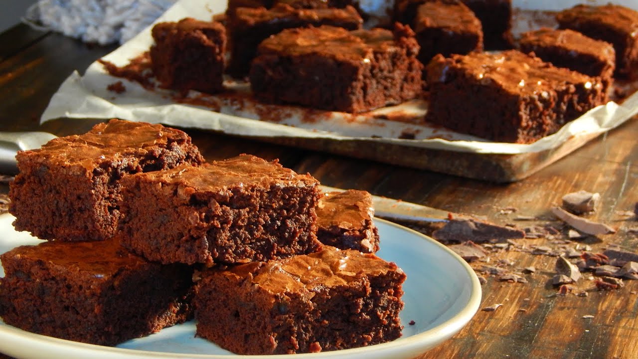 BROWNIE de CHOCOLATE | Receta clasica de BROWNIES - CUKit!