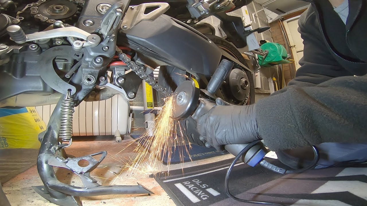 Tiger Sport 1050 Chain and Sprocket Change