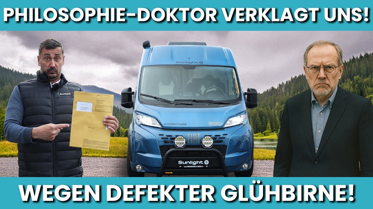 5.000 € Klage wegen defektem Licht am Wohnmobil