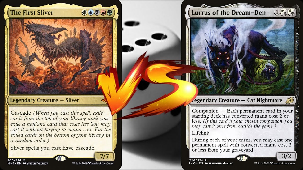 Le Premier Slivoide  VS Lurrus [ MTG Duel Commander]