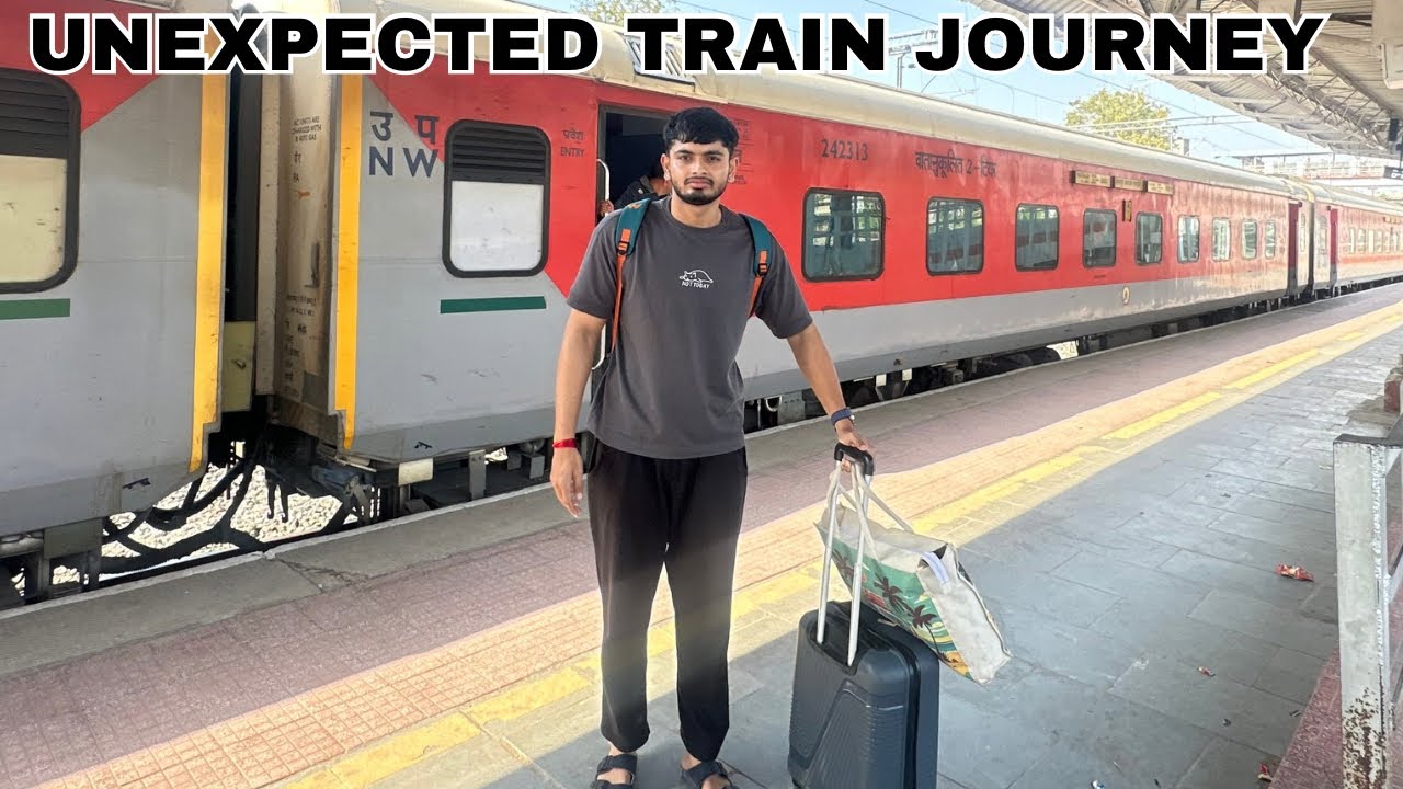This Train Journey Was Unexpected! 😱| vibe with Virendra 
