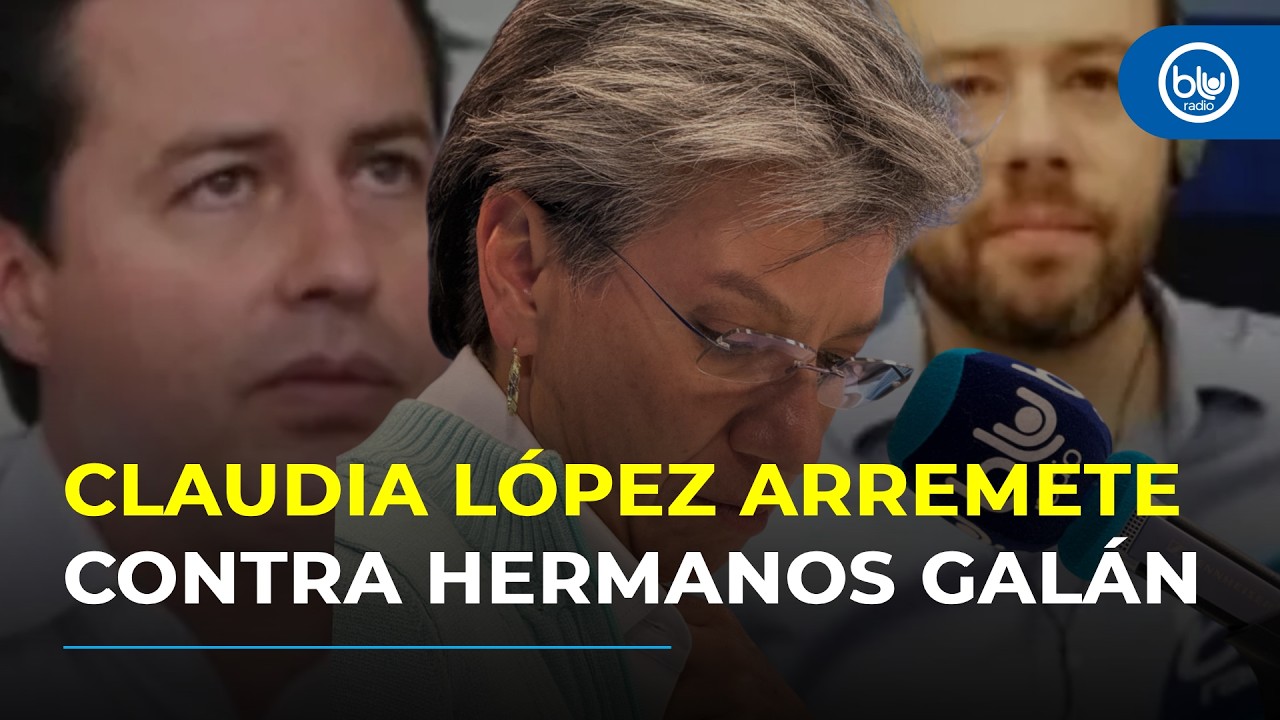 Los Galán nacieron en cuna de oro y se creen los Kennedy: Claudia López responde a Juan Manuel Galán