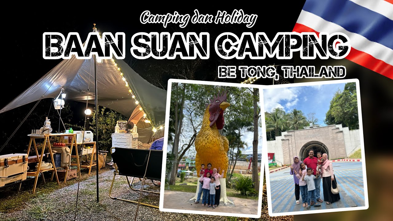 CAMPING | BAAN SUAN CAMPING | BE TONG THAILAND | PAYUNG.CAMP PLANET S | VIDALIDO TARP L | PART 2