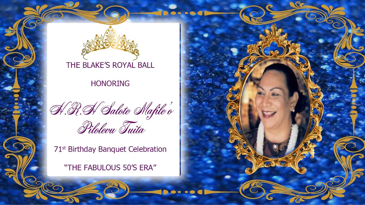 THE BLAKE'S ROYAL BALL.