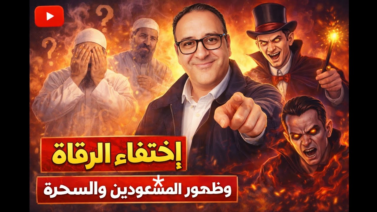 إختفاء الرقاة وظهور المشعوذين والسحرة والعافين والكعبة والدجالين
